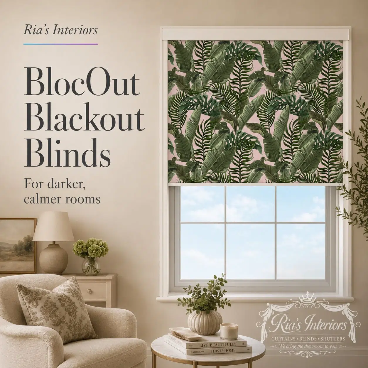 BlocOut blackout blinds for bedrooms and darker rooms in Peterborough and Cambridgeshire