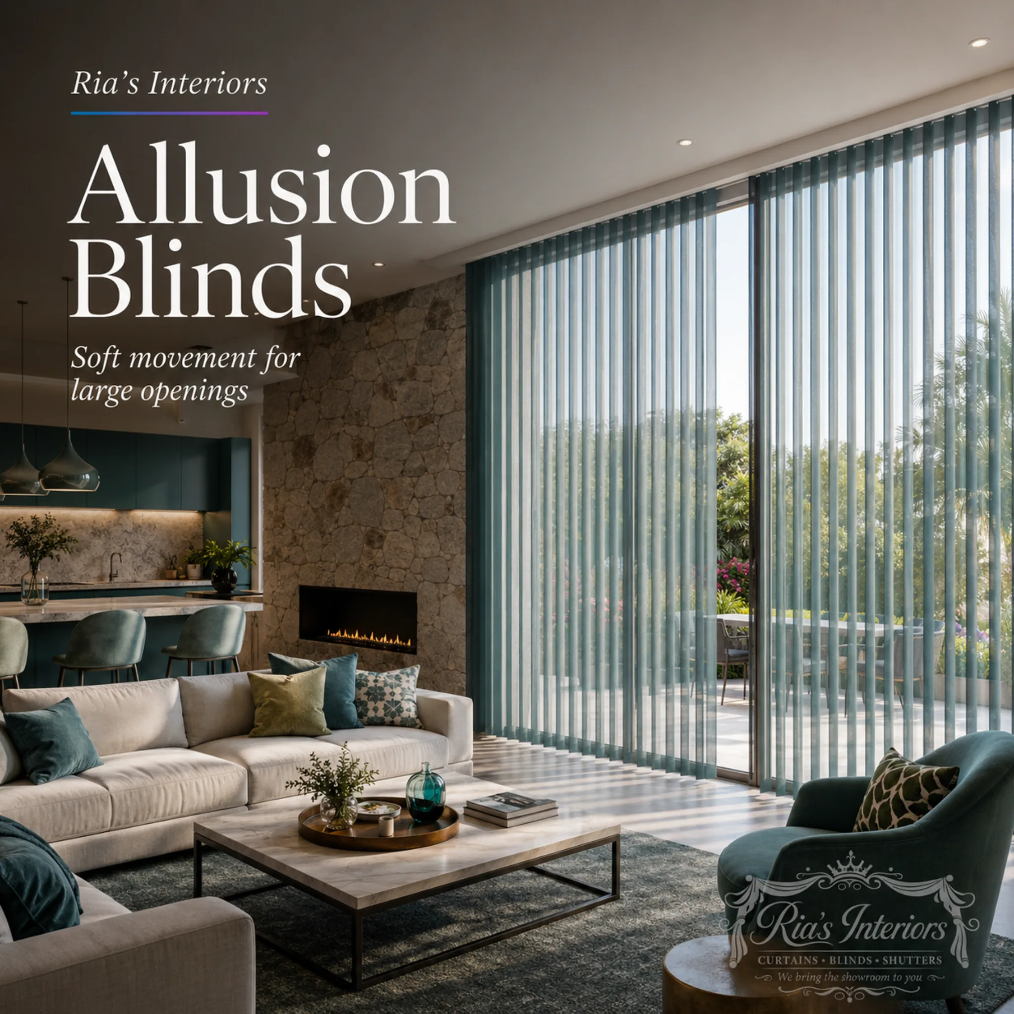 Allusion blinds by Ria's Interiors